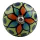 Rangoli work Ceramic Wine Stopper